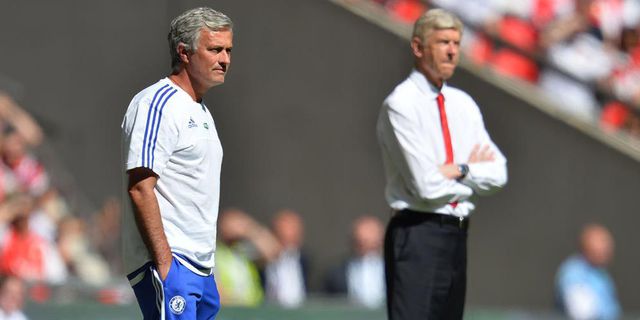 Video: Mourinho dan Wenger 'Sepakat' Tak Acuh