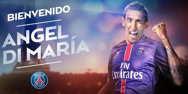 PSG Resmi Dapatkan Angel Di Maria