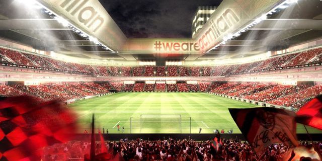 Stadion Baru Milan Terhambat