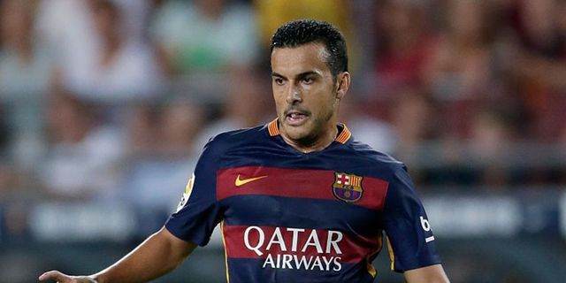 Barcelona Juara, Pedro Terlihat Sedih