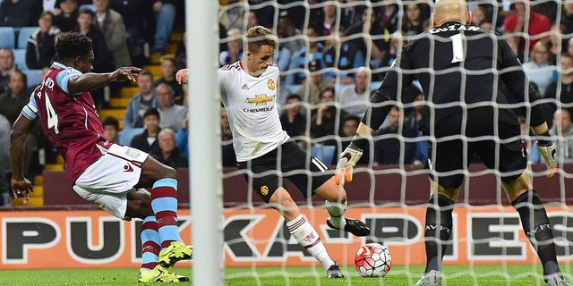 Hasil Pertandingan Aston Villa vs Manchester United 0-1