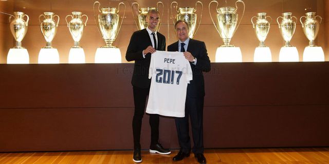 Madrid Resmi Perpanjang Kontrak Pepe