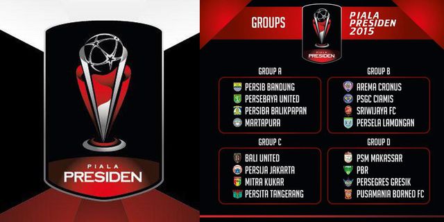 Regulasi dan Jadwal Pertandingan Piala Presiden 2015