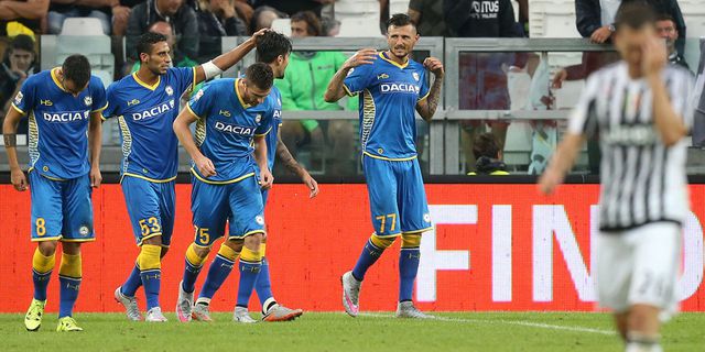 Statistik dan Fakta: Juventus 0-1 Udinese