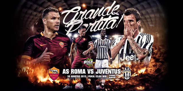 Prediksi Roma vs Juventus 30 Agustus 2015