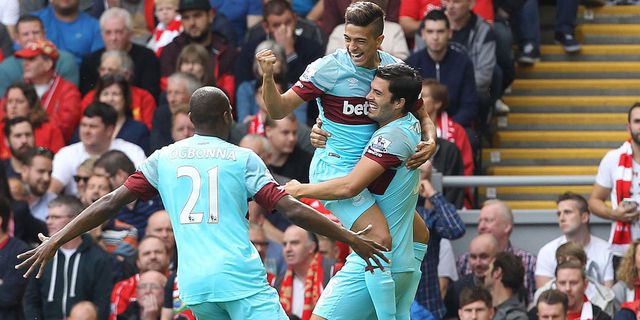 Hasil Pertandingan Liverpool vs West ham: Skor 0-3