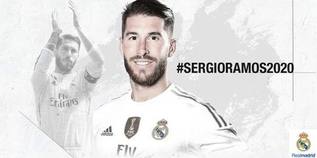 Sergio Ramos Pamer Gaya Kepala Plontos Sergio Ramos Pamer Gaya Kepala Plontos