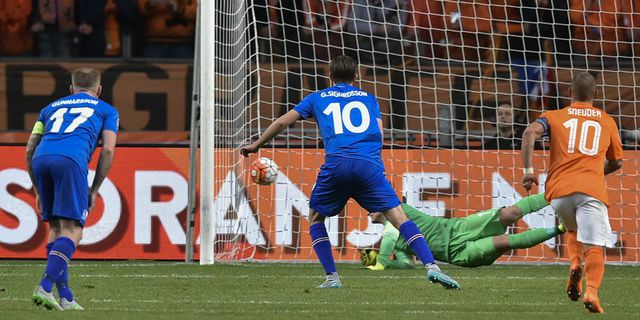 Highlights Kualifikasi Euro 2016: Belanda 0-1 Islandia