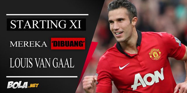 Starting XI: Pemain yang 'Dibuang' Van Gaal dari MU 