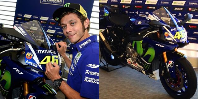 Demi Amal, Valentino Rossi Lelang YZF-R1 Spesial