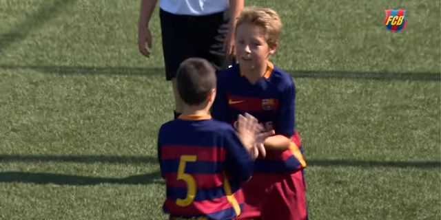 Gol Istimewa Sergi Oriol, Calon Bintang Dari La Masia