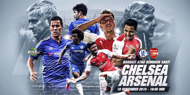 Prediksi Chelsea vs Arsenal 19 September 2015