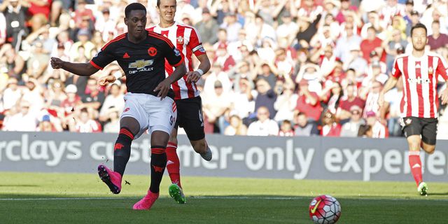 Statistik Anthony Martial Lawan Southampton