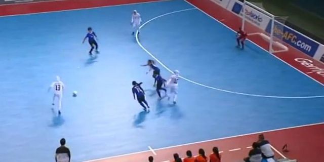 Tim Futsal Putri Iran Cetak Gol Tiki-taka Ala Barca