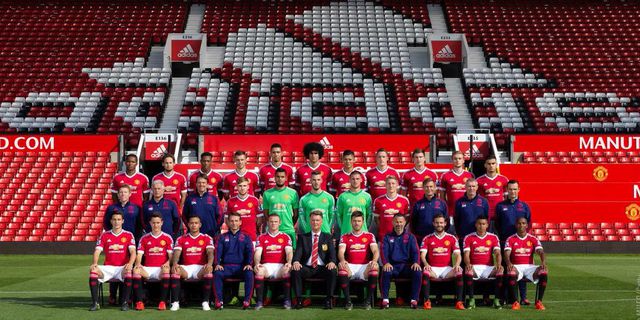 Manchester United Rilis Foto Susunan Skuat Musim 2015/16 Manchester United Rilis Foto Susunan Skuat Musim 2015/16