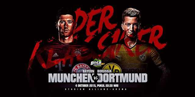 Data dan Fakta Bundesliga: Bayern Munchen vs Borussia Dortmund