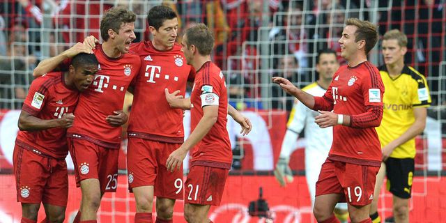 Hasil Pertandingan Bayern Munchen vs Borussia Dortmund: Skor 5-1
