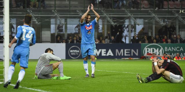 Hasil Pertandingan AC Milan vs Napoli: Skor 0-4