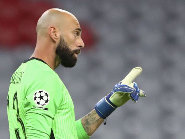 Kiper Chelsea Willy Caballero. (c) AP Photo