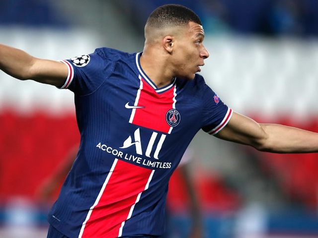 Penyerang PSG, Kylian Mbappe. (c) AP Photo