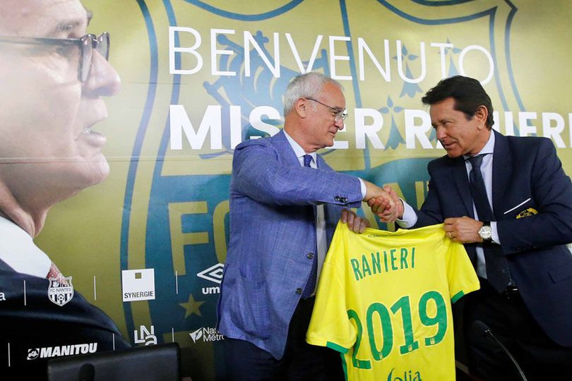 Foto: Presentasi Ranieri Sebagai Pelatih Baru Nantes