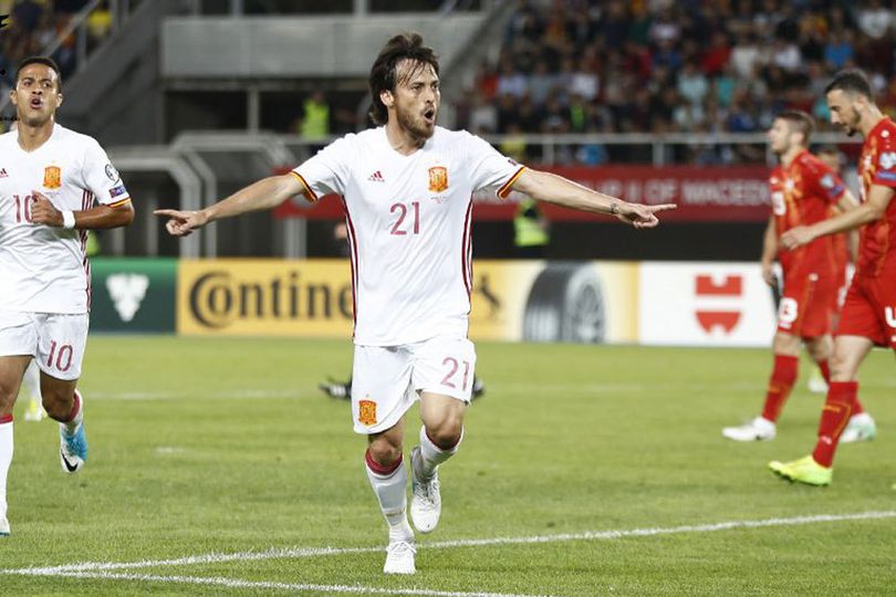 Hasil Pertandingan Makedonia vs Spanyol: Skor 1-2