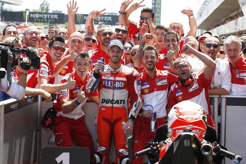 Sambut Dovizioso di Italia, Ducati Pesta di Markas