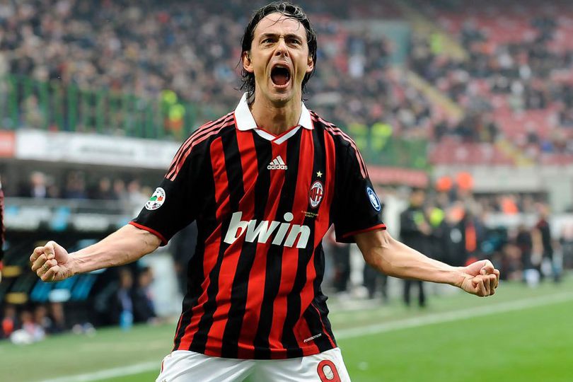 Striker Mematikan, Filippo Inzaghi Berkorban untuk AC Milan