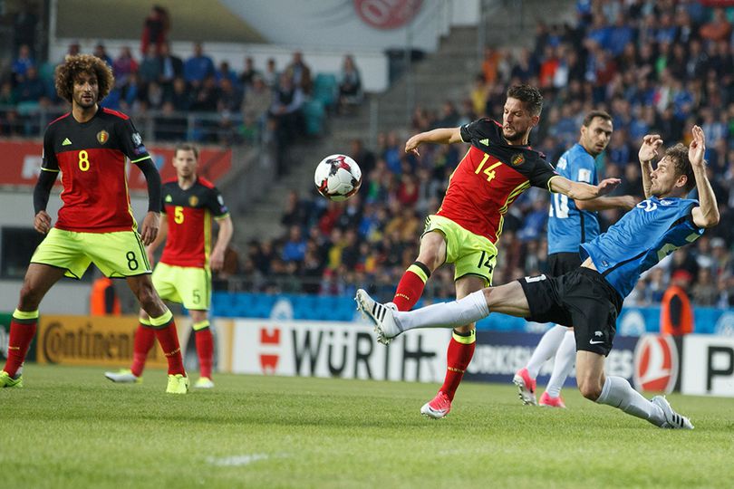 Highlights Kualifikasi Piala Dunia 2018: Estonia 0-2 Belgia