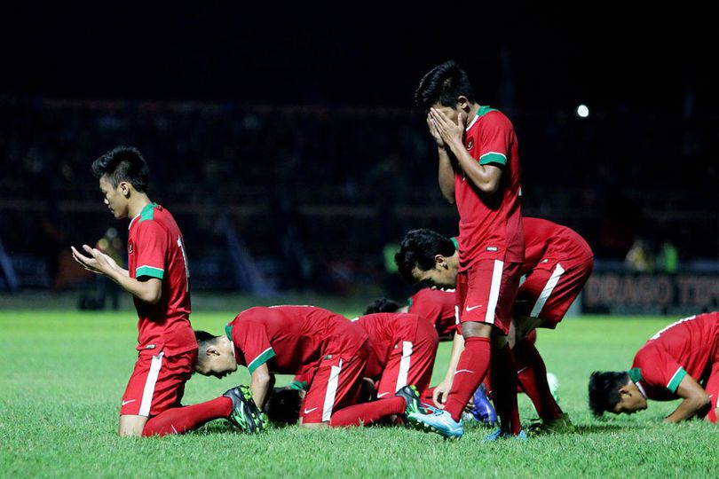 Timnas U-19 Berjaya di Stadion Gajayana