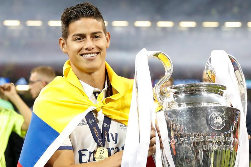 PSG Ikut Perburuan James Rodriguez