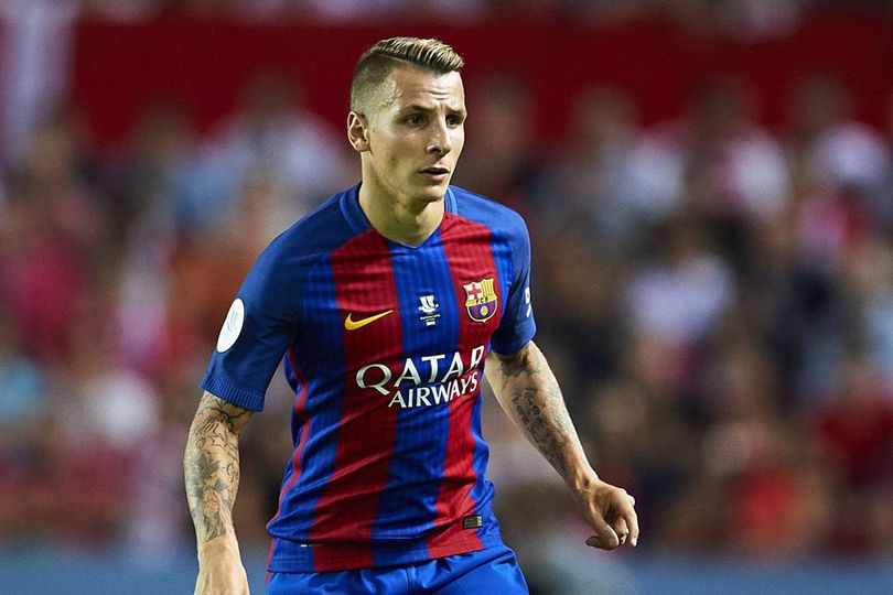 Digne Bangga Cetak Gol untuk Barcelona