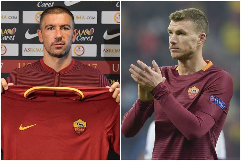 Reuni Kolarov dan Dzeko di Olimpico