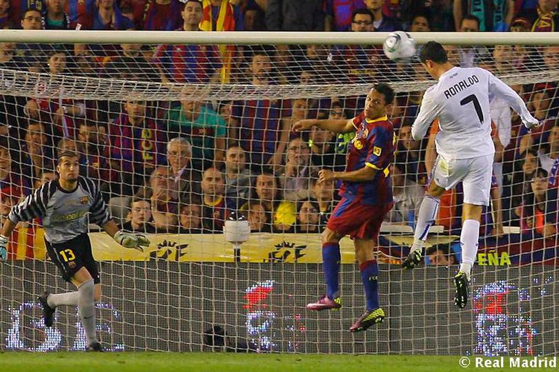 Golazo El Clasico: Bullet Header Cristiano Ronaldo