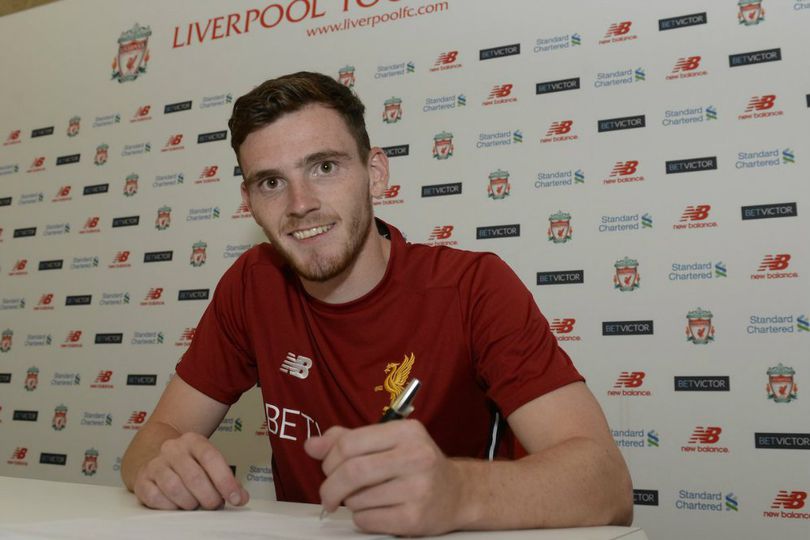 Andy Robertson Resmi Merapat ke Liverpool