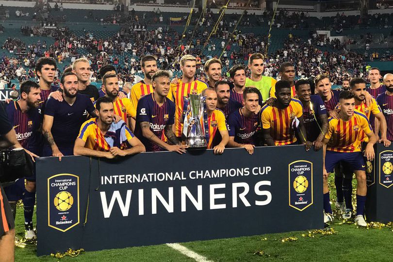 Barcelona Menangkan ICC 2017 Setelah Kalahkan Real Madrid