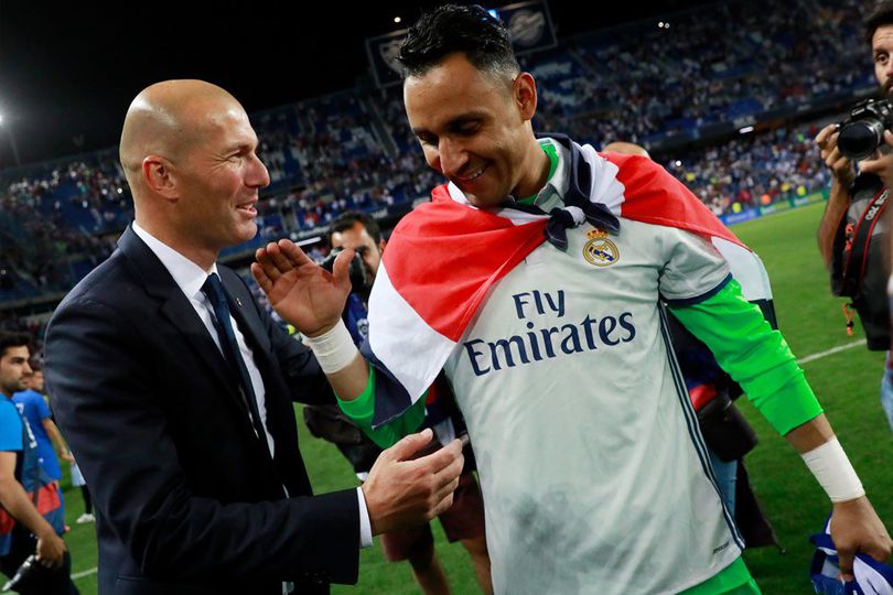 Navas Kehabisan Kata-kata Terima Kasih Untuk Zidane
