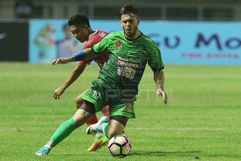 Leonel Nunez Senang Cetak Dua Gol untuk PS TNI