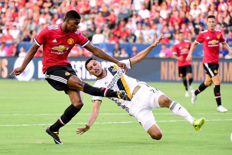 Rashford Bicara Dua Golnya Ke Gawang LA Galaxy