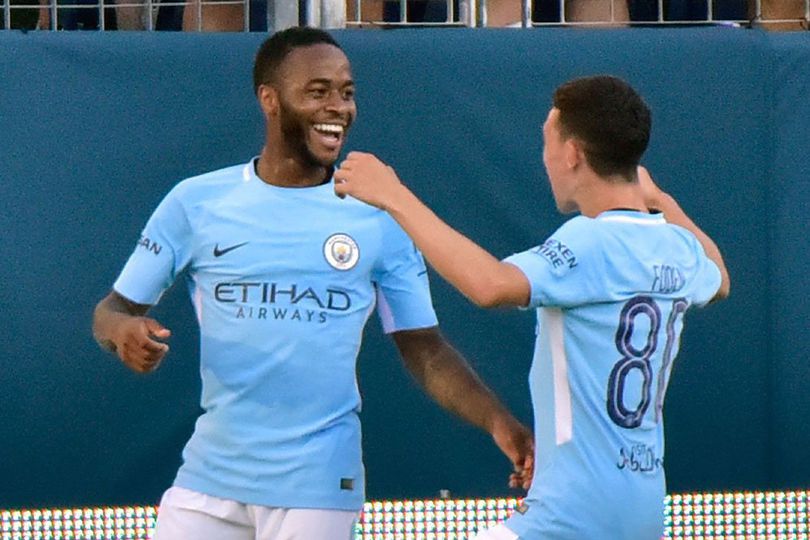 Lakukan Ini, Sterling Kaget Dapat Ciuman Guardiola