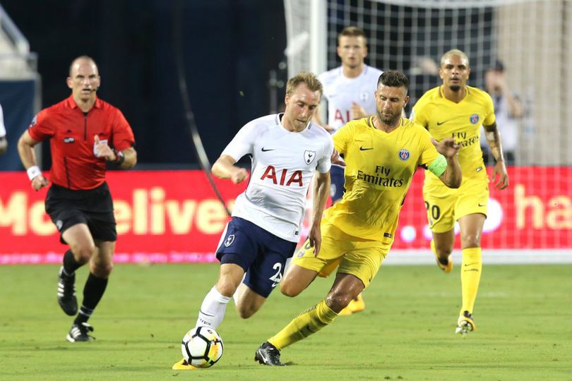 Unggul Pemain, Tottenham Hajar PSG