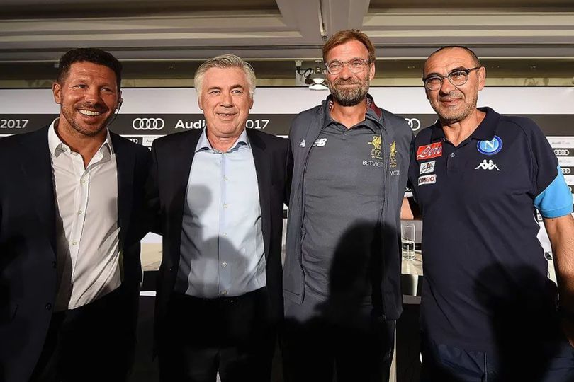 Sarri Merasa Kecil di Antara Simeone, Ancelotti dan Klopp