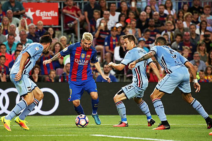 Semua Gol Lionel Messi di Trofeu Joan Gamper