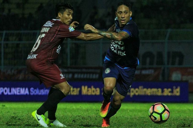 Dramatis, Arema FC Imbangi PSM Makassar