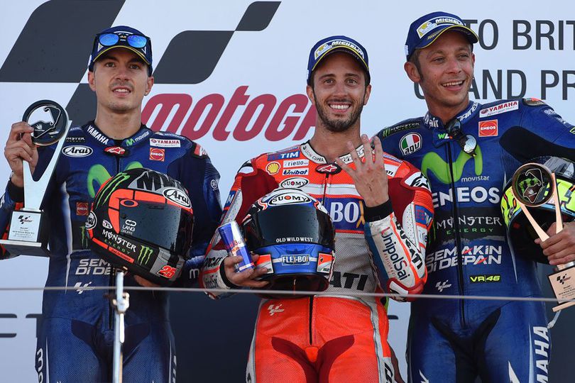 Soal Gelar: Dovizioso Realistis, Vinales Optimis, Rossi Skeptis