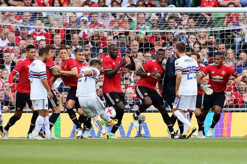 Highlihts Friendly Manchester United 2 1 Sampdoria