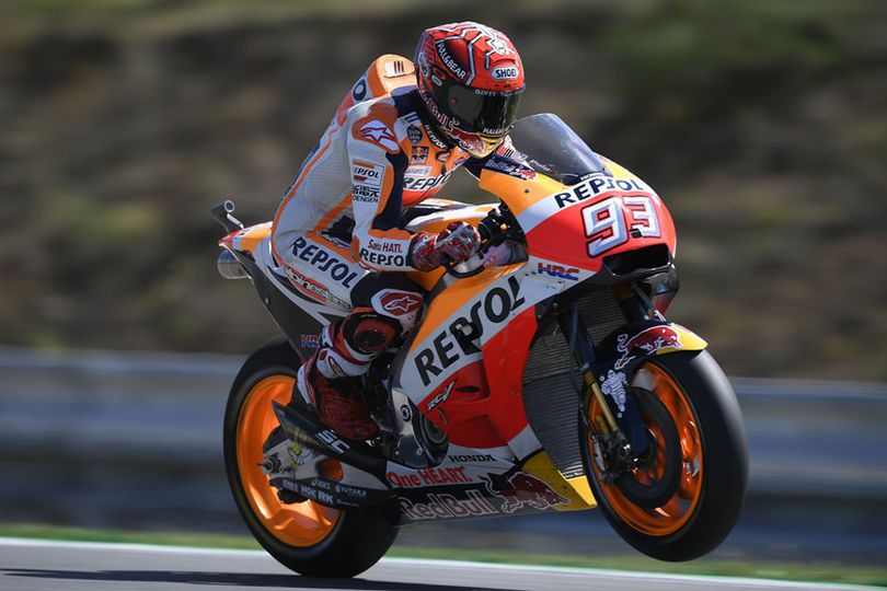 Penuh Drama, Marc Marquez Menangi MotoGP Ceko