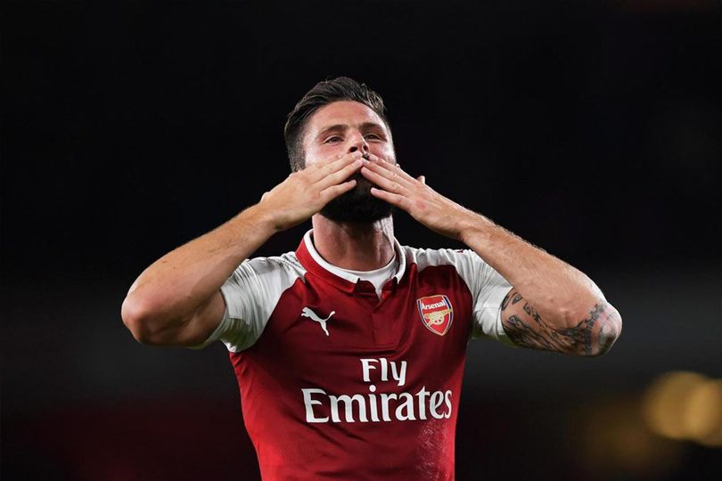 Rekor 100 Gol Giroud Dipuji Arsene Wenger