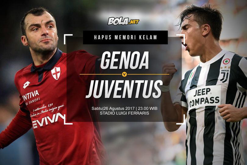 Prediksi Genoa vs Juventus 26 Agustus 2017