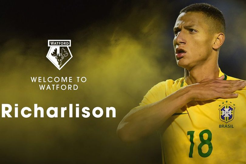 Diincar Chelsea dan MU, Richarlison Resmi Pilih Gabung Watford